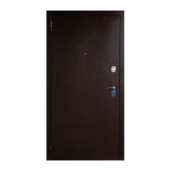 Входная металлическая дверь с МДФ и порошковым напылением РОНДО 35