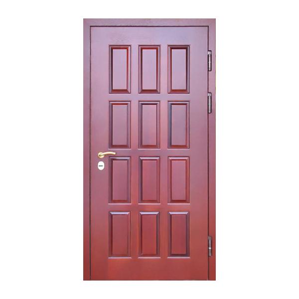 Входная металлическая дверь с МДФ-панелью и массивом дерева РОНДО 227