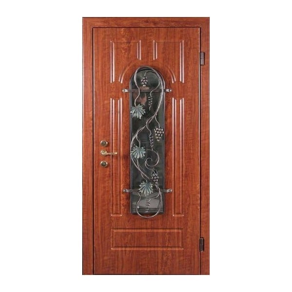 Входная металлическая дверь с отделкой массивом дуба АЛЛЕГРО 259