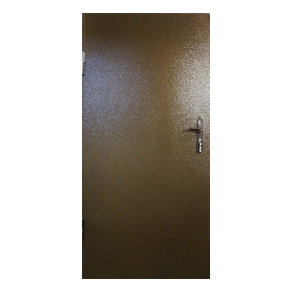 Техническая металлическая дверь с МДФ и порошковым напылением СИМФОНИЯ 77