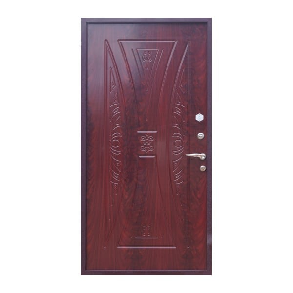 Входная металлическая дверь с МДФ-панелью и массивом дерева СИМФОНИЯ 147